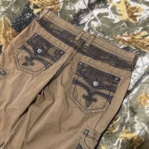 Vintage Y2K Rock Revival Cargo Shorts